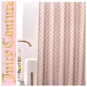 Juicy Couture Home Jacquard Glitter Shower Curtain